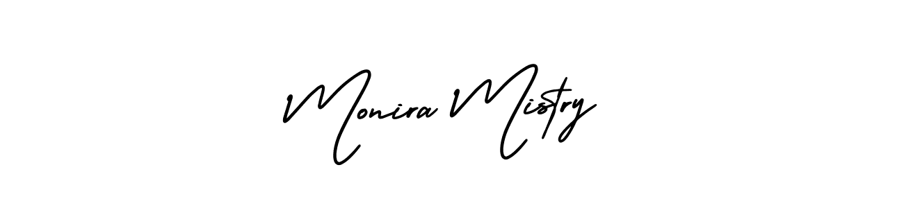 Make a beautiful signature design for name Monira Mistry. Use this online signature maker to create a handwritten signature for free. Monira Mistry signature style 3 images and pictures png