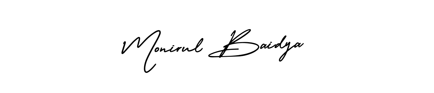 Once you've used our free online signature maker to create your best signature AmerikaSignatureDemo-Regular style, it's time to enjoy all of the benefits that Monirul Baidya name signing documents. Monirul Baidya signature style 3 images and pictures png