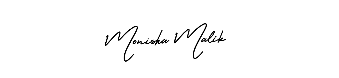 You can use this online signature creator to create a handwritten signature for the name Monisha Malik. This is the best online autograph maker. Monisha Malik signature style 3 images and pictures png