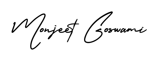 Once you've used our free online signature maker to create your best signature AmerikaSignatureDemo-Regular style, it's time to enjoy signing your documents with Monjeet Goswami name. Monjeet Goswami signature style 3 images and pictures png