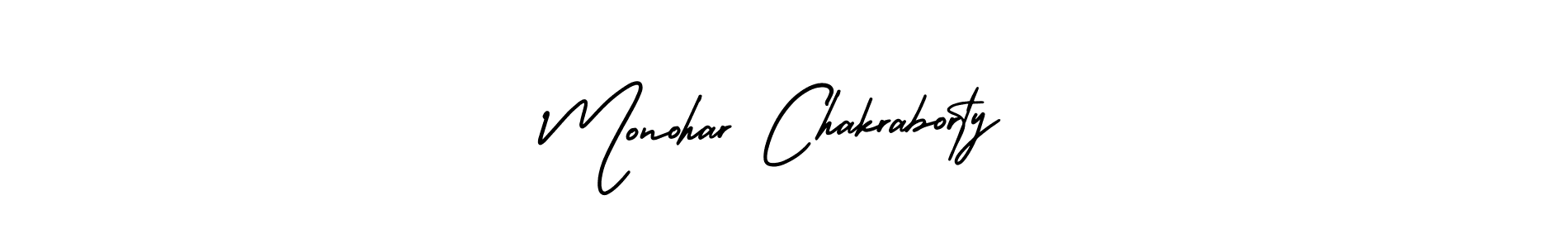 Also You can easily find your signature by using the search form. We will create Monohar Chakraborty name handwritten signature images for you free of cost using AmerikaSignatureDemo-Regular sign style. Monohar Chakraborty signature style 3 images and pictures png