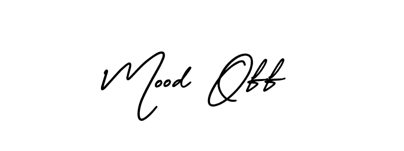 if you are searching for the best signature style for your name Mood Off. so please give up your signature search. here we have designed multiple signature styles  using AmerikaSignatureDemo-Regular. Mood Off signature style 3 images and pictures png