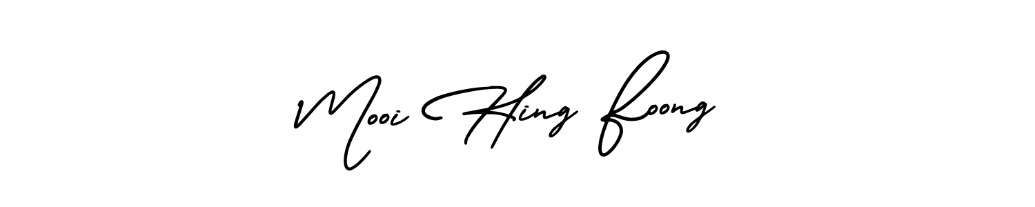 Also we have Mooi Hing Foong name is the best signature style. Create professional handwritten signature collection using AmerikaSignatureDemo-Regular autograph style. Mooi Hing Foong signature style 3 images and pictures png