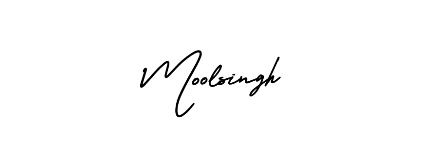 AmerikaSignatureDemo-Regular is a professional signature style that is perfect for those who want to add a touch of class to their signature. It is also a great choice for those who want to make their signature more unique. Get Moolsingh name to fancy signature for free. Moolsingh signature style 3 images and pictures png