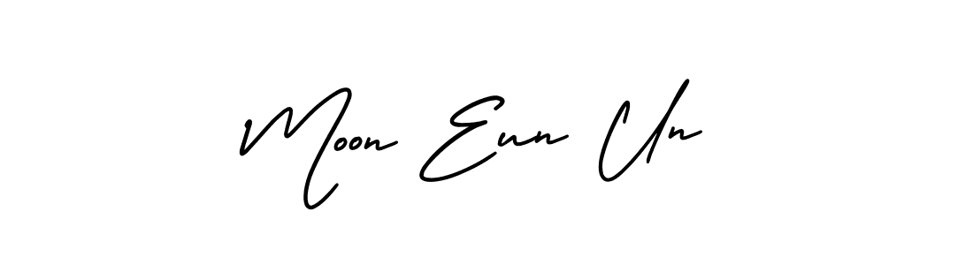 How to Draw Moon Eun Un signature style? AmerikaSignatureDemo-Regular is a latest design signature styles for name Moon Eun Un. Moon Eun Un signature style 3 images and pictures png