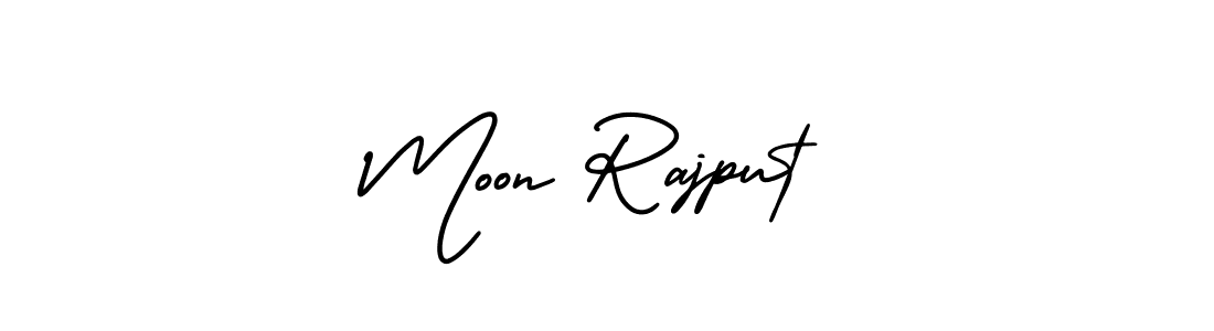 Also we have Moon Rajput name is the best signature style. Create professional handwritten signature collection using AmerikaSignatureDemo-Regular autograph style. Moon Rajput signature style 3 images and pictures png