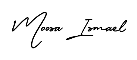An effortless, minimalist signature concept for Moosa Ismael using AmerikaSignatureDemo-Regular design. Clean lines that look great on any document. Moosa Ismael signature style 3 images and pictures png