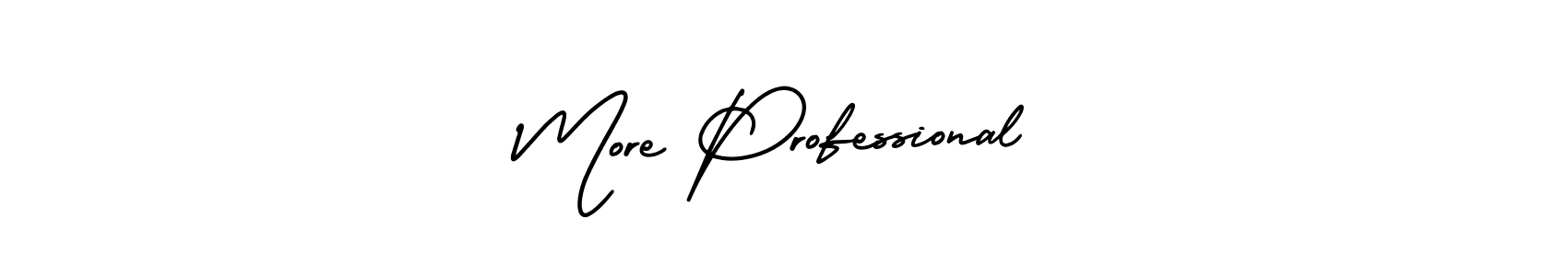 Once you've used our free online signature maker to create your best signature AmerikaSignatureDemo-Regular style, it's time to enjoy all of the benefits that More Professional name signing documents. More Professional signature style 3 images and pictures png
