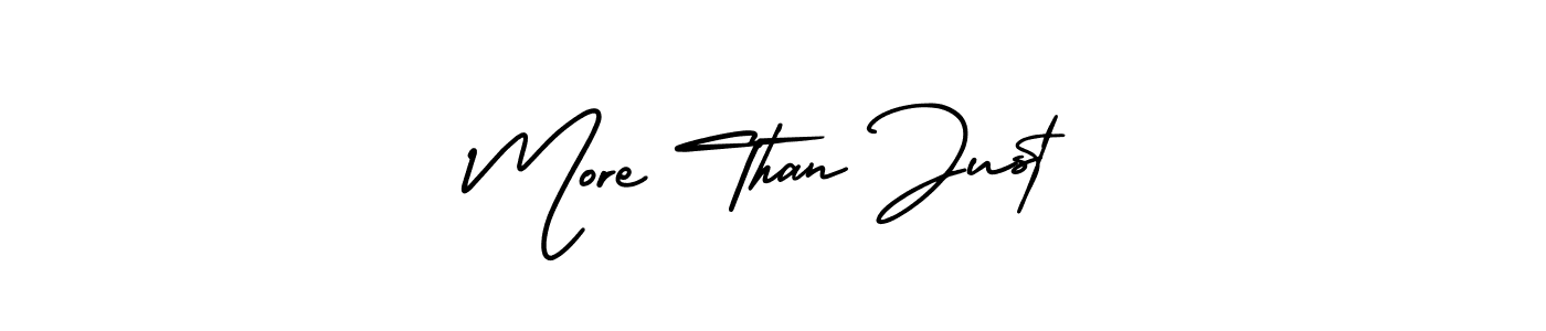 Make a short More Than Just signature style. Manage your documents anywhere anytime using AmerikaSignatureDemo-Regular. Create and add eSignatures, submit forms, share and send files easily. More Than Just signature style 3 images and pictures png