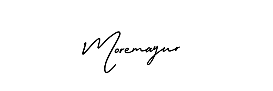 Also we have Moremayur name is the best signature style. Create professional handwritten signature collection using AmerikaSignatureDemo-Regular autograph style. Moremayur signature style 3 images and pictures png
