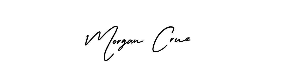 How to make Morgan Cruz signature? AmerikaSignatureDemo-Regular is a professional autograph style. Create handwritten signature for Morgan Cruz name. Morgan Cruz signature style 3 images and pictures png