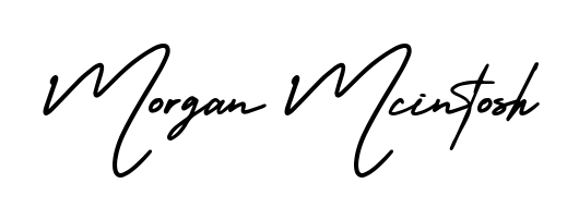 The AmerikaSignatureDemo-Regular signature style provides a bold statement for name Morgan Mcintosh. Designed for business owners, executives, and leaders. Morgan Mcintosh signature style 3 images and pictures png