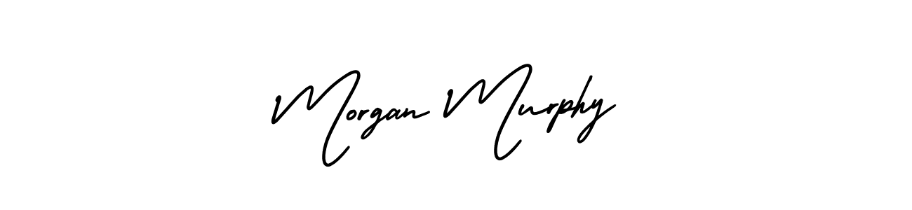 Create a beautiful signature design for name Morgan Murphy. With this signature (AmerikaSignatureDemo-Regular) fonts, you can make a handwritten signature for free. Morgan Murphy signature style 3 images and pictures png