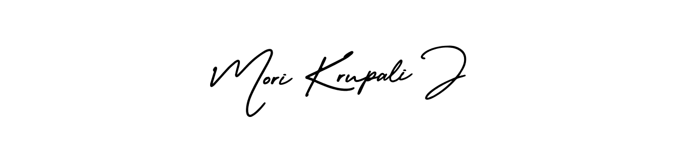 You can use this online signature creator to create a handwritten signature for the name Mori Krupali J. This is the best online autograph maker. Mori Krupali J signature style 3 images and pictures png