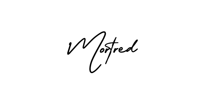 Make a beautiful signature design for name Mortred. Use this online signature maker to create a handwritten signature for free. Mortred signature style 3 images and pictures png