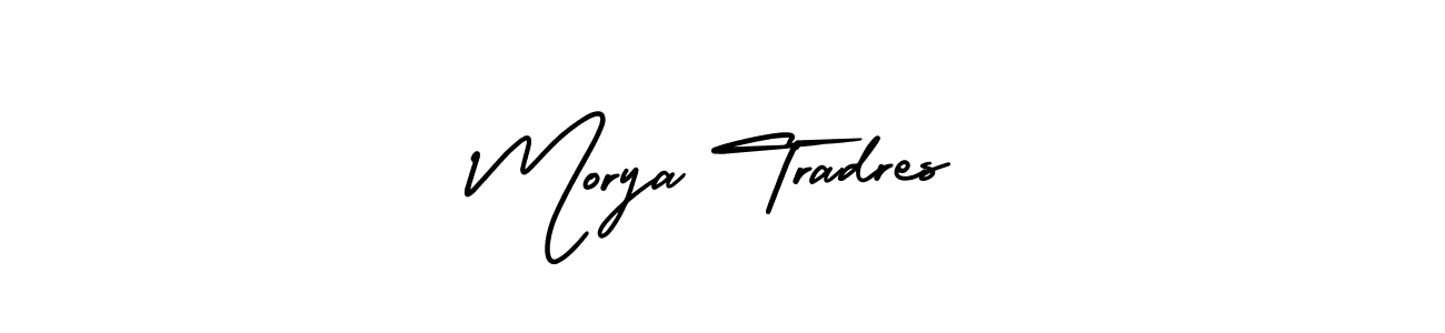 Also we have Morya Tradres name is the best signature style. Create professional handwritten signature collection using AmerikaSignatureDemo-Regular autograph style. Morya Tradres signature style 3 images and pictures png