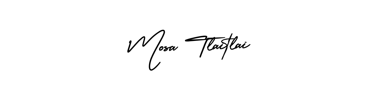 AmerikaSignatureDemo-Regular is a professional signature style that is perfect for those who want to add a touch of class to their signature. It is also a great choice for those who want to make their signature more unique. Get Mosa Tlaitlai name to fancy signature for free. Mosa Tlaitlai signature style 3 images and pictures png