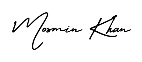 Create an unforgettable impression when signing with Mosmin Khan name styled in AmerikaSignatureDemo-Regular typography. 100% free online generator. Mosmin Khan signature style 3 images and pictures png