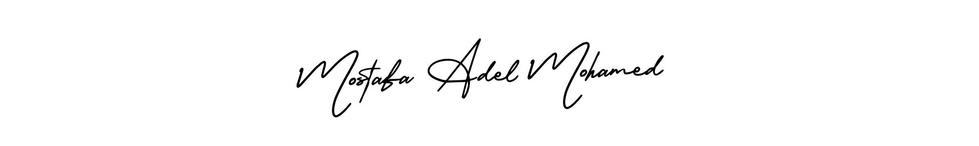if you are searching for the best signature style for your name Mostafa Adel Mohamed. so please give up your signature search. here we have designed multiple signature styles  using AmerikaSignatureDemo-Regular. Mostafa Adel Mohamed signature style 3 images and pictures png