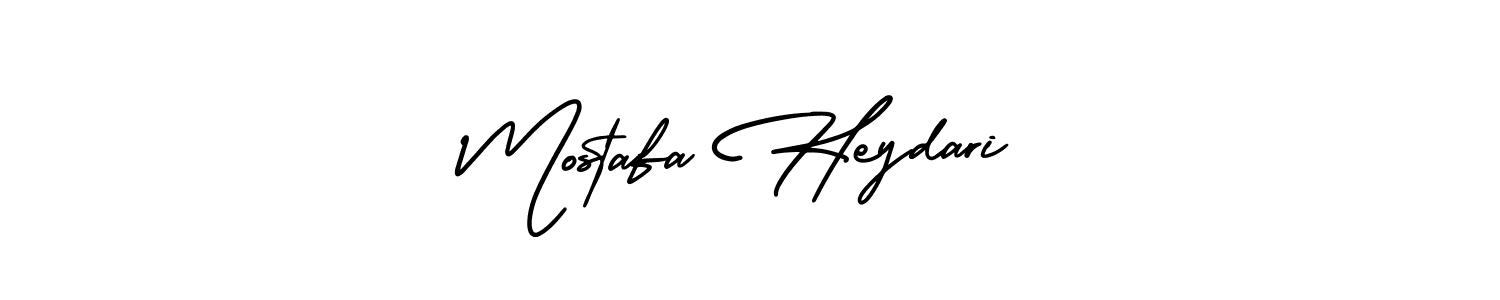 Also You can easily find your signature by using the search form. We will create Mostafa Heydari name handwritten signature images for you free of cost using AmerikaSignatureDemo-Regular sign style. Mostafa Heydari signature style 3 images and pictures png