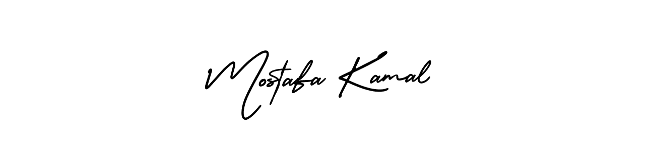 Create a beautiful signature design for name Mostafa Kamal. With this signature (AmerikaSignatureDemo-Regular) fonts, you can make a handwritten signature for free. Mostafa Kamal signature style 3 images and pictures png