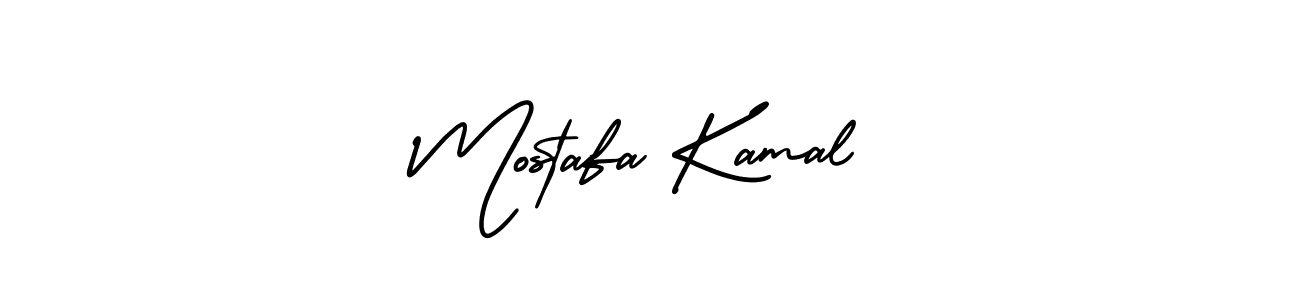 Mostafa Kamal stylish signature style. Best Handwritten Sign (AmerikaSignatureDemo-Regular) for my name. Handwritten Signature Collection Ideas for my name Mostafa Kamal. Mostafa Kamal signature style 3 images and pictures png