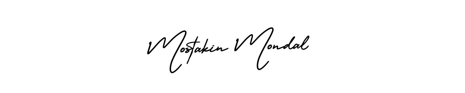 Similarly AmerikaSignatureDemo-Regular is the best handwritten signature design. Signature creator online .You can use it as an online autograph creator for name Mostakin Mondal. Mostakin Mondal signature style 3 images and pictures png