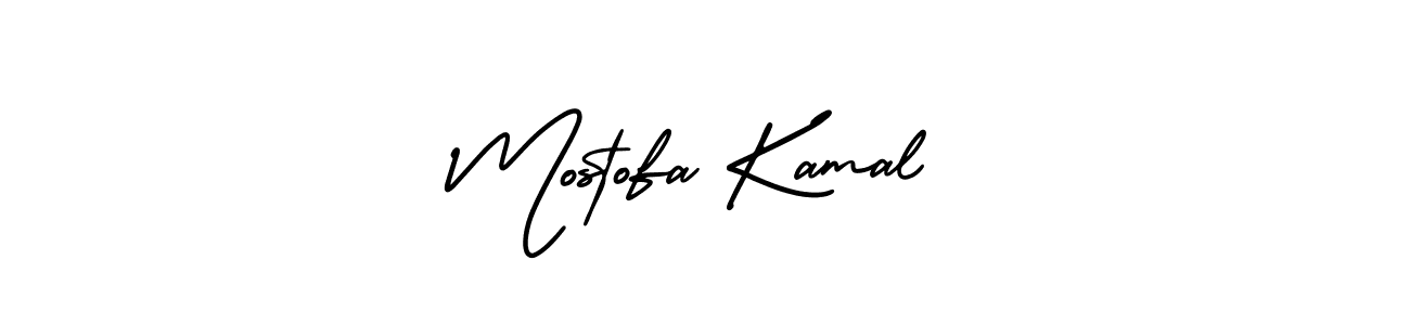 Mostofa Kamal stylish signature style. Best Handwritten Sign (AmerikaSignatureDemo-Regular) for my name. Handwritten Signature Collection Ideas for my name Mostofa Kamal. Mostofa Kamal signature style 3 images and pictures png