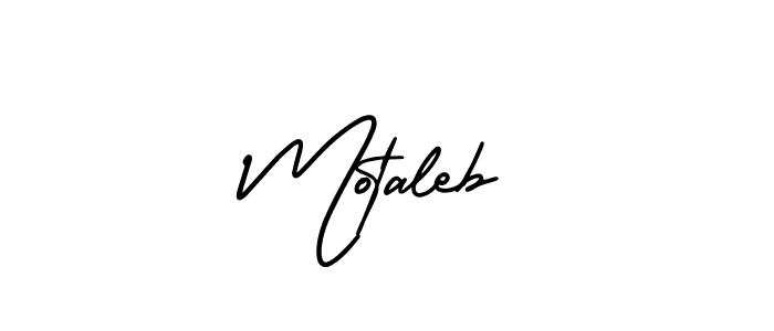 How to Draw Motaleb signature style? AmerikaSignatureDemo-Regular is a latest design signature styles for name Motaleb. Motaleb signature style 3 images and pictures png