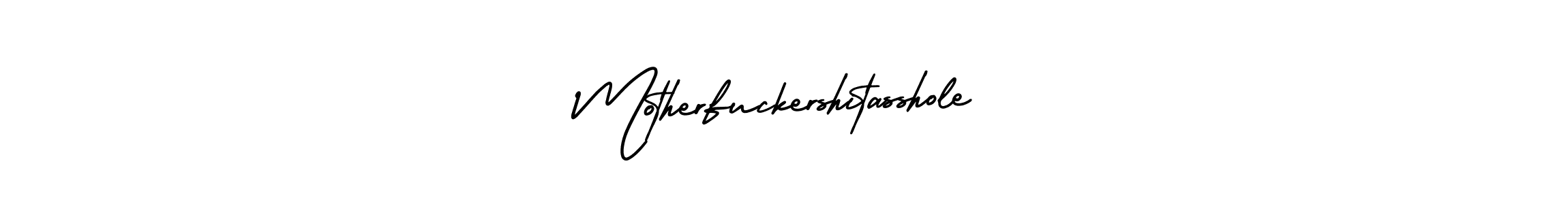 Create a beautiful signature design for name Motherfuckershitasshole. With this signature (AmerikaSignatureDemo-Regular) fonts, you can make a handwritten signature for free. Motherfuckershitasshole signature style 3 images and pictures png