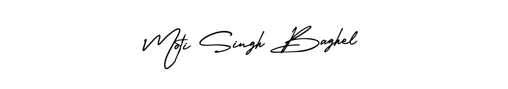 This is the best signature style for the Moti Singh Baghel name. Also you like these signature font (AmerikaSignatureDemo-Regular). Mix name signature. Moti Singh Baghel signature style 3 images and pictures png