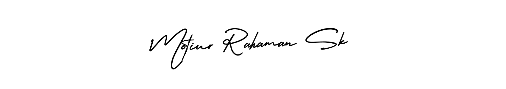 It looks lik you need a new signature style for name Motiur Rahaman Sk. Design unique handwritten (AmerikaSignatureDemo-Regular) signature with our free signature maker in just a few clicks. Motiur Rahaman Sk signature style 3 images and pictures png