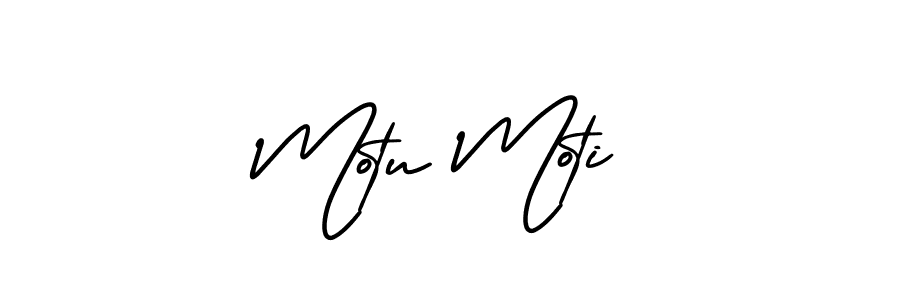 Similarly AmerikaSignatureDemo-Regular is the best handwritten signature design. Signature creator online .You can use it as an online autograph creator for name Motu Moti. Motu Moti signature style 3 images and pictures png
