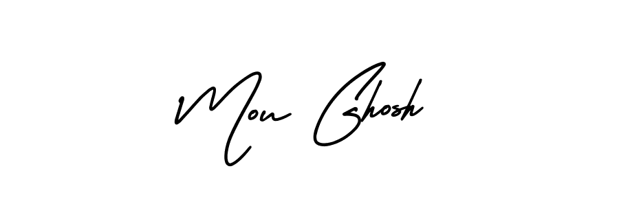 Best and Professional Signature Style for Mou Ghosh. AmerikaSignatureDemo-Regular Best Signature Style Collection. Mou Ghosh signature style 3 images and pictures png