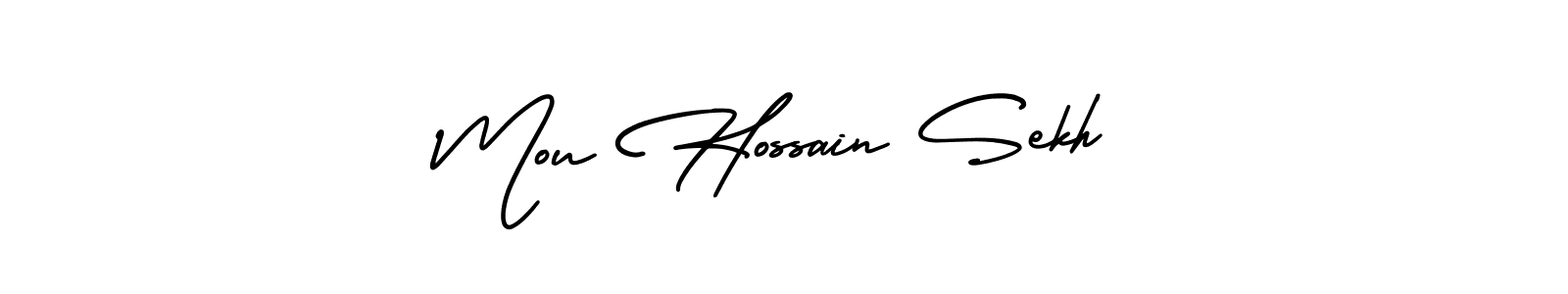 See photos of Mou Hossain Sekh official signature by Spectra . Check more albums & portfolios. Read reviews & check more about AmerikaSignatureDemo-Regular font. Mou Hossain Sekh signature style 3 images and pictures png