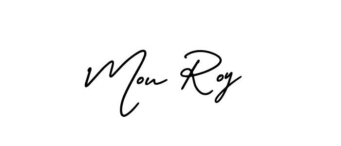 You can use this online signature creator to create a handwritten signature for the name Mou Roy. This is the best online autograph maker. Mou Roy signature style 3 images and pictures png