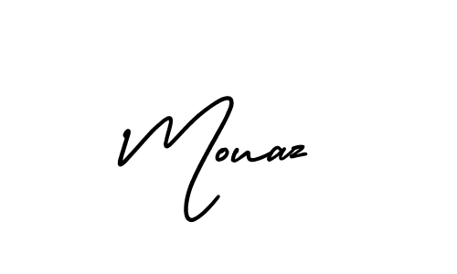 How to Draw Mouaz signature style? AmerikaSignatureDemo-Regular is a latest design signature styles for name Mouaz. Mouaz signature style 3 images and pictures png