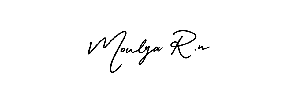 Check out images of Autograph of Moulya R.n name. Actor Moulya R.n Signature Style. AmerikaSignatureDemo-Regular is a professional sign style online. Moulya R.n signature style 3 images and pictures png