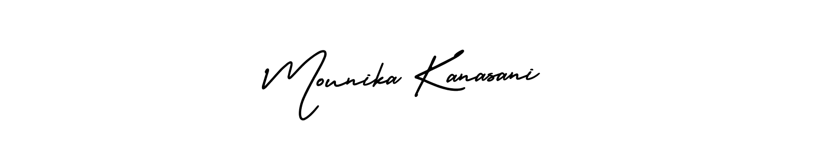 See photos of Mounika Kanasani official signature by Spectra . Check more albums & portfolios. Read reviews & check more about AmerikaSignatureDemo-Regular font. Mounika Kanasani signature style 3 images and pictures png
