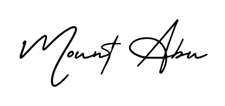 Designed for modern professionals: Mount Abu name signature crafted with AmerikaSignatureDemo-Regular script. Ready for digital PDF workflows. Mount Abu signature style 3 images and pictures png