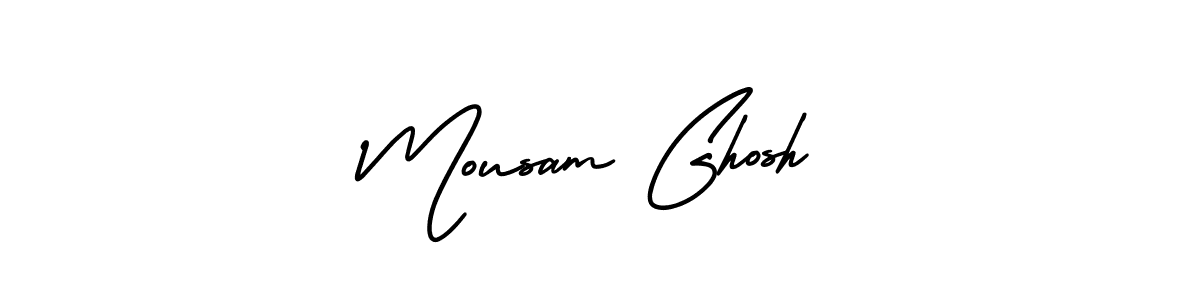 Similarly AmerikaSignatureDemo-Regular is the best handwritten signature design. Signature creator online .You can use it as an online autograph creator for name Mousam Ghosh. Mousam Ghosh signature style 3 images and pictures png