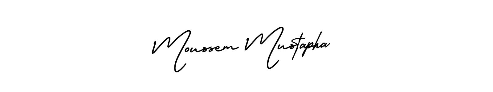 How to Draw Moussem Mustapha signature style? AmerikaSignatureDemo-Regular is a latest design signature styles for name Moussem Mustapha. Moussem Mustapha signature style 3 images and pictures png