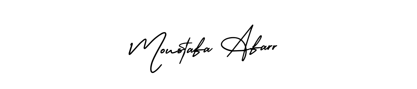 You should practise on your own different ways (AmerikaSignatureDemo-Regular) to write your name (Moustafa Afarr) in signature. don't let someone else do it for you. Moustafa Afarr signature style 3 images and pictures png