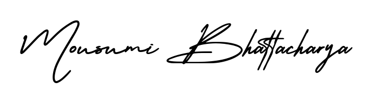Generate high-definition signature styles for Mousumi Bhattacharya. The AmerikaSignatureDemo-Regular typeface ensures crisp legibility and sophisticated design. Mousumi Bhattacharya signature style 3 images and pictures png