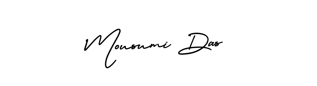 How to make Mousumi Das signature? AmerikaSignatureDemo-Regular is a professional autograph style. Create handwritten signature for Mousumi Das name. Mousumi Das signature style 3 images and pictures png