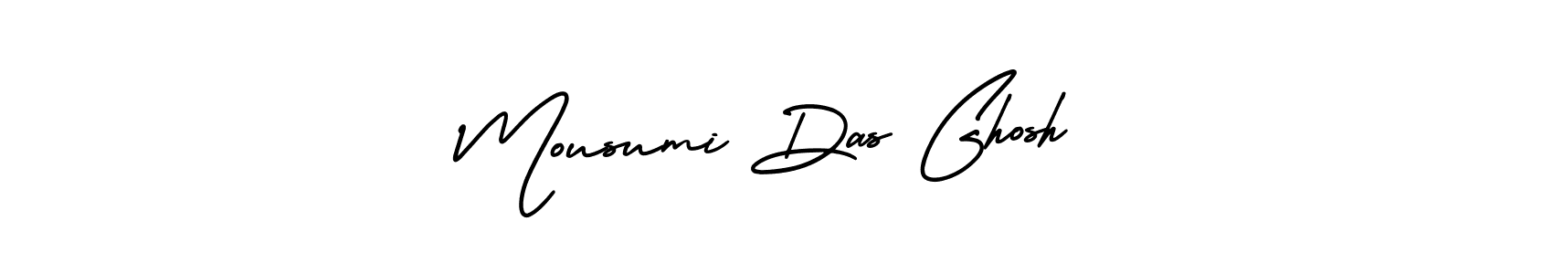 Create a beautiful signature design for name Mousumi Das Ghosh. With this signature (AmerikaSignatureDemo-Regular) fonts, you can make a handwritten signature for free. Mousumi Das Ghosh signature style 3 images and pictures png