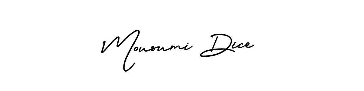 Once you've used our free online signature maker to create your best signature AmerikaSignatureDemo-Regular style, it's time to enjoy all of the benefits that Mousumi Dice name signing documents. Mousumi Dice signature style 3 images and pictures png