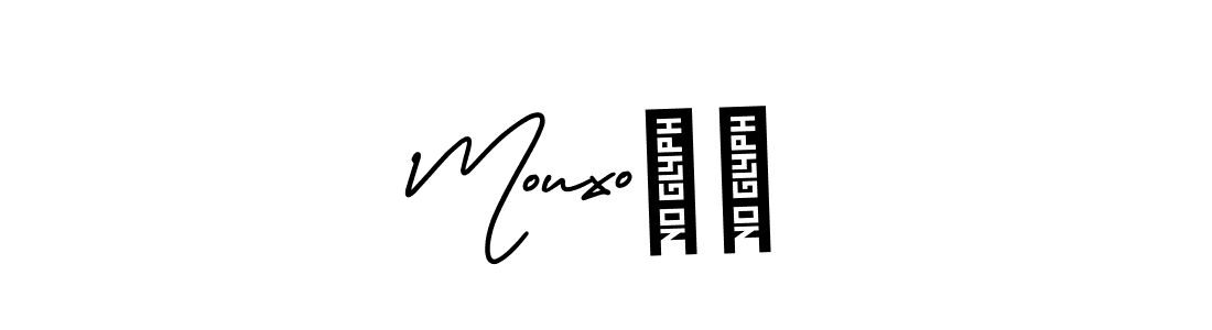 It looks lik you need a new signature style for name Mouxo❤️. Design unique handwritten (AmerikaSignatureDemo-Regular) signature with our free signature maker in just a few clicks. Mouxo❤️ signature style 3 images and pictures png