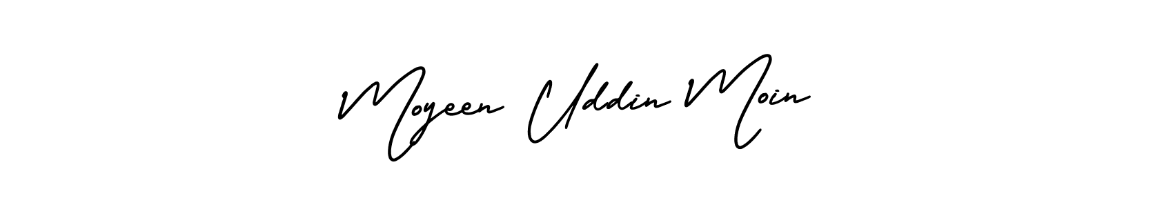 You can use this online signature creator to create a handwritten signature for the name Moyeen Uddin Moin. This is the best online autograph maker. Moyeen Uddin Moin signature style 3 images and pictures png