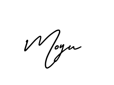 How to make Moyu name signature. Use AmerikaSignatureDemo-Regular style for creating short signs online. This is the latest handwritten sign. Moyu signature style 3 images and pictures png